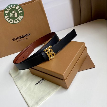 Burberry Black Belt 3.0cm