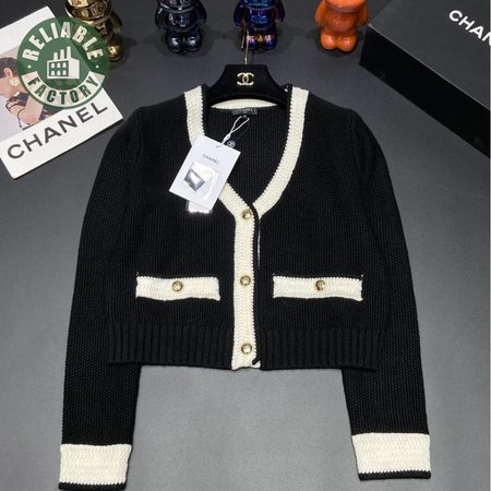 Chanel V-Neck Cardigan Sweater