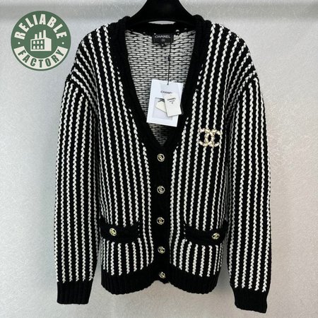 Chanel V-Neck Cardigan Sweater