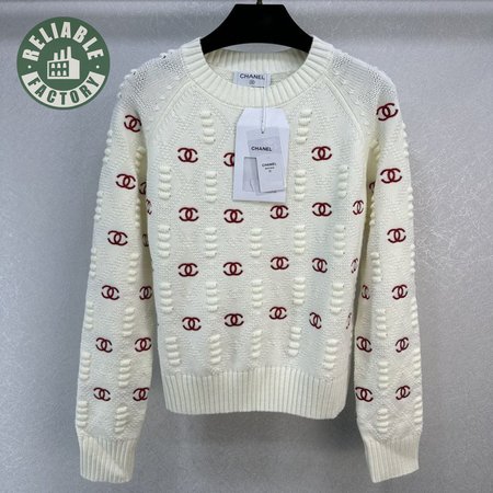Chanel White Sweater