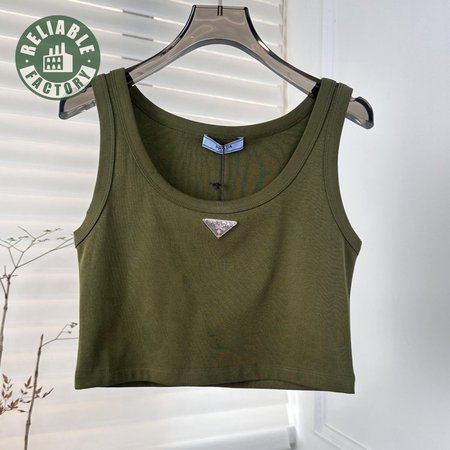 Prada Green Tank Top