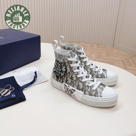 Dior And Shawn B23 High Top Bee Embroidery 35-45
