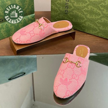 Gucci Canvas Printed Mules 35-41