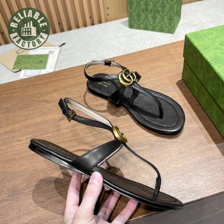 Gucci Women's Double G Thong Sandal 34-42