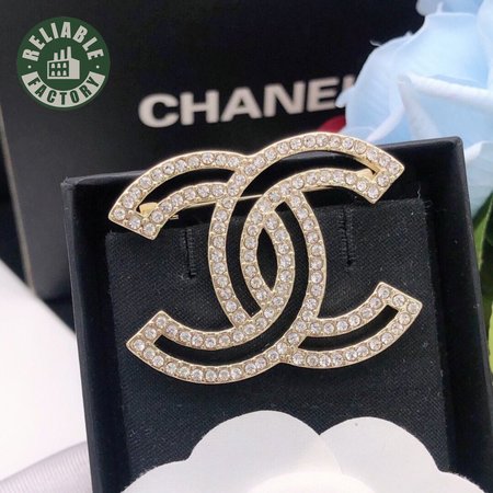 Chanel Double C Brooch
