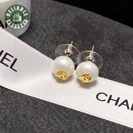 Chanel Platinum Fashion Earrings
