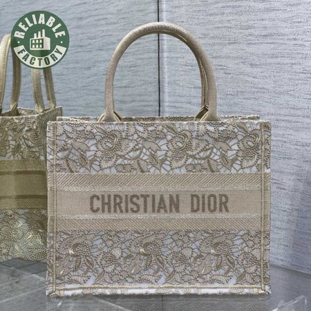 Medium Dior Or Dior Book Tote