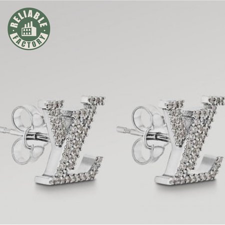 iconic earrings silver/rhinestone