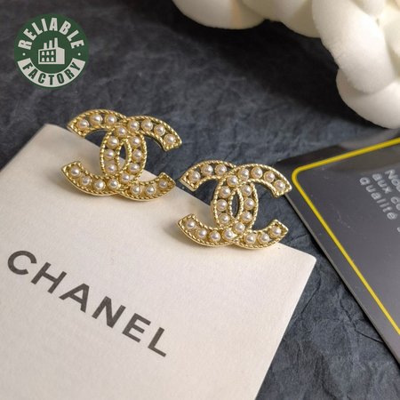 Chanel Pearl Earrings
