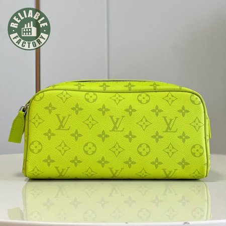 dopp kit neon yellow