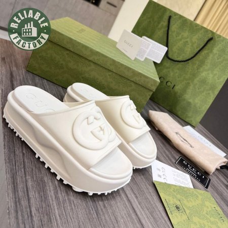 Gucci Slide Sandal With Interlocking G