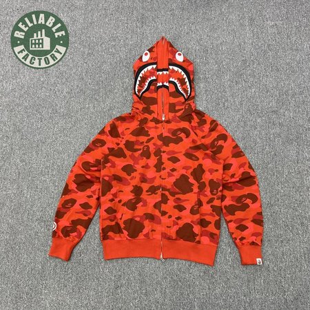 Bape Hoodie Shark Camo Print