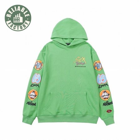 Chrome Hearts x Matty Boy Sex Records Hoodie 'Green'