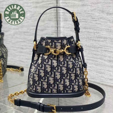 Medium C'est Dior Bag Blue Dior Oblique Jacquard