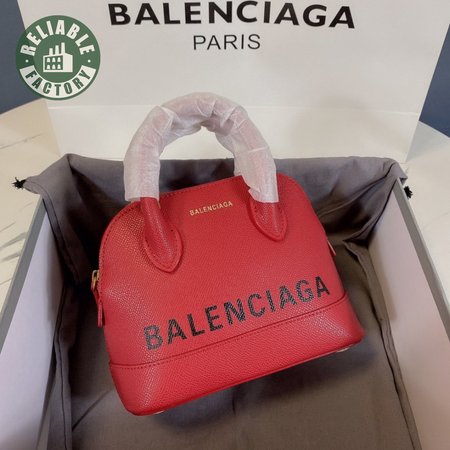 Balenciaga Ville XXS Handbag In Red