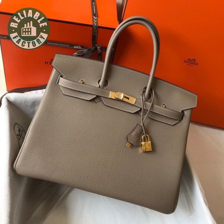 Hermes Birkin 30 Etoupe Togo Birkin Gold Taupe Bag