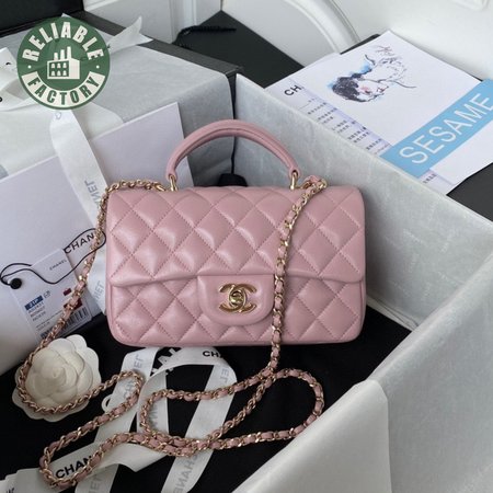 Chanel Mini CF Handle AS243?1 Pink