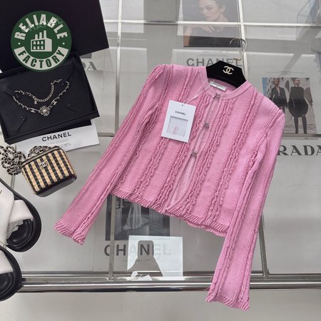 Chanel Knit Casual Style Street Style Party Elegant