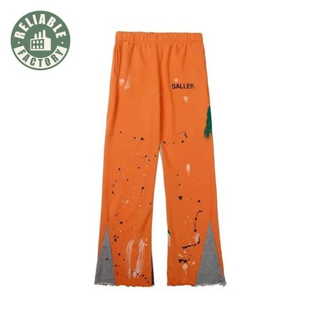 Gallery Dept Mens Jeans Pants Galleries Sweatpants Dept Speckled Letter Print