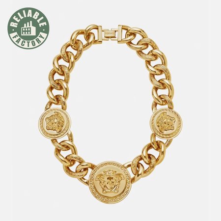 Versace Medusa Chain Necklace