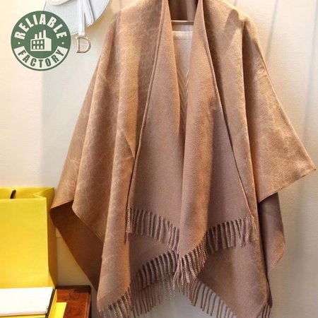 Fendi Reversible Cape Shawl