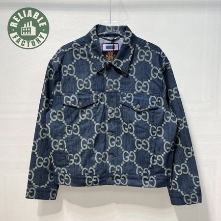 Gucci Jumbo GG Denim Jacket S-XL