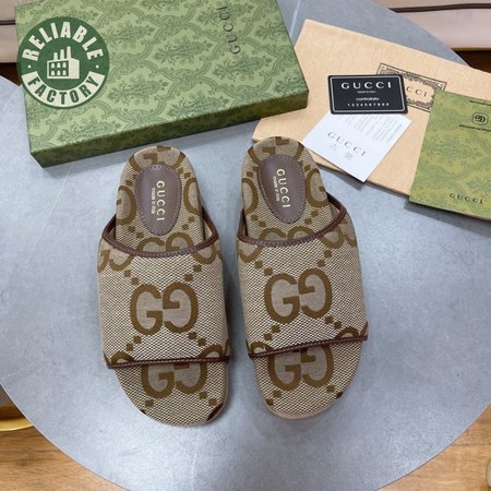Gucci Jumbo GG Platform Slide 35-45