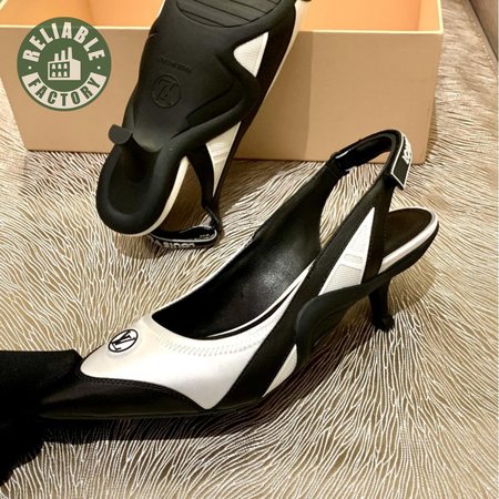 archlight slingback pump white/black 35-41