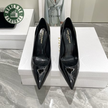 YSL Opyum Pumps In Patent Leather With Gold-Tone Heel 35-39